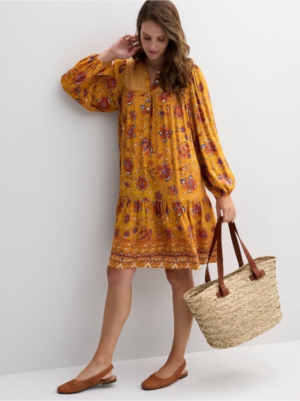 Farmer’s Market Bohemian Dress